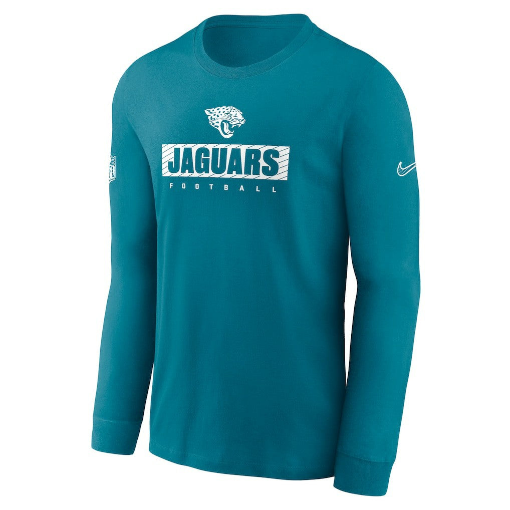 Nike Jacksonville Jaguars Sideline Dri-FIT Long Sleeve T-Shirt Teal