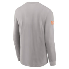 Nike Miami Dolphins Sideline Dri-FIT Long Sleeve T-Shirt Gray