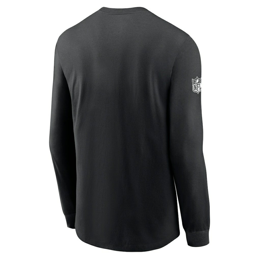 Nike New York Jets Sideline Dri-FIT Long Sleeve T-Shirt Black