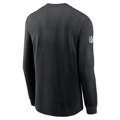 Nike New York Jets Sideline Dri-FIT Long Sleeve T-Shirt Black