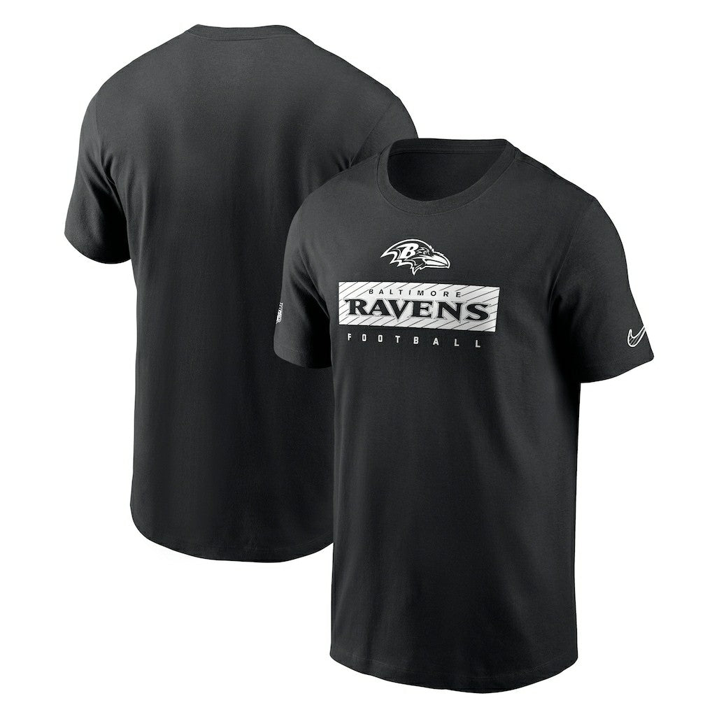 Nike Baltimore Ravens Sideline Performance T-Shirt Black