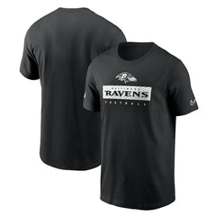 Nike Baltimore Ravens Sideline Performance T-Shirt Black