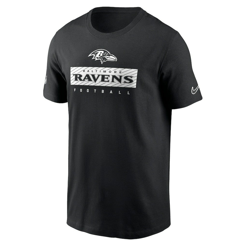 Nike Baltimore Ravens Sideline Performance T-Shirt Black