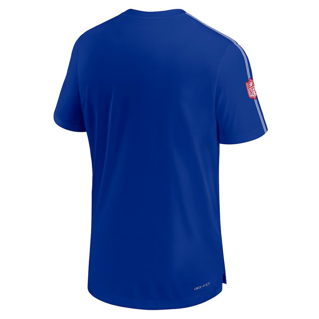 Nike Buffalo Bills 2024 Sideline Coach UV Performance T-Shirt Royal