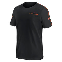 Nike Cincinnati Bengals 2024 Sideline Coach UV Performance T-Shirt Black