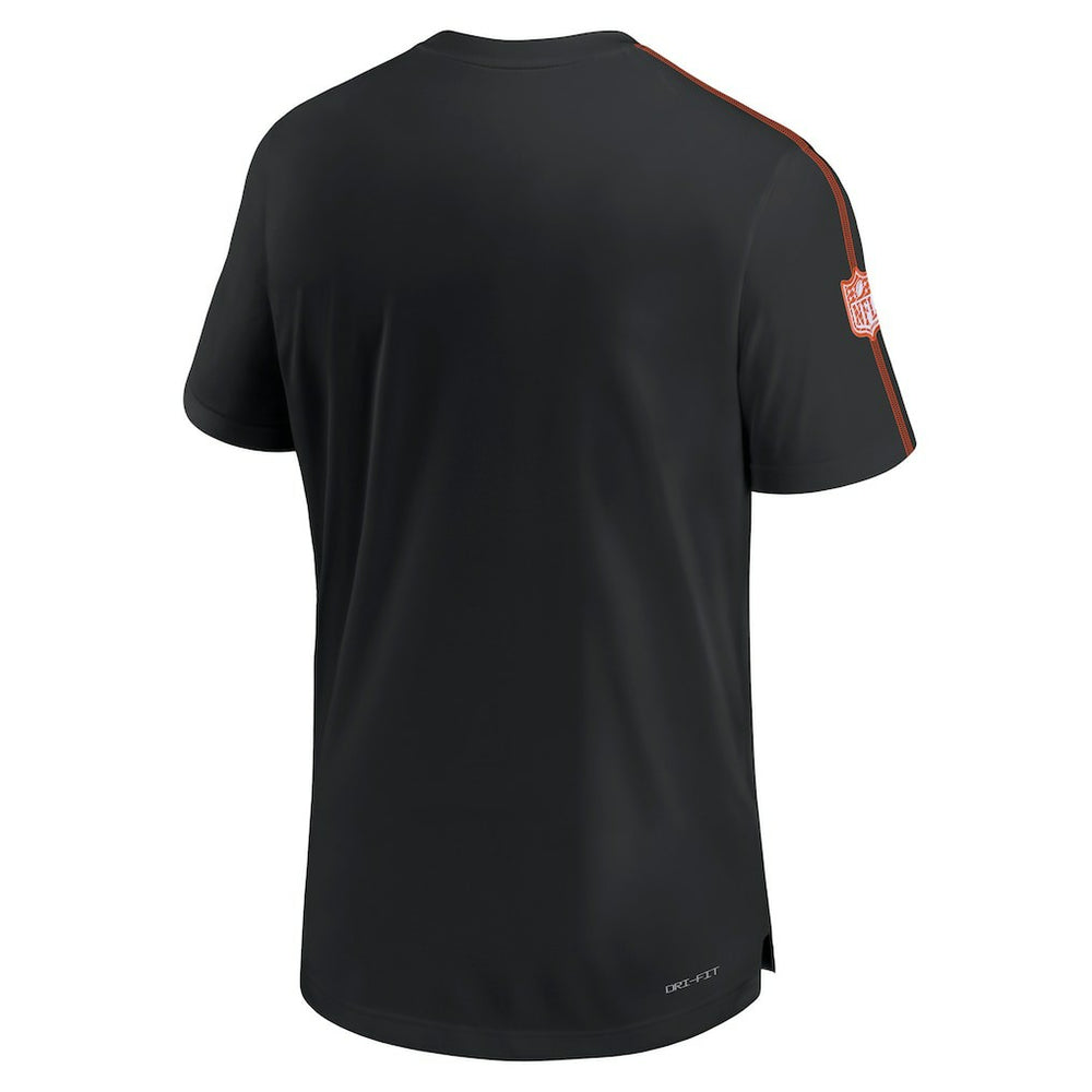 Nike Cincinnati Bengals 2024 Sideline Coach UV Performance T-Shirt Black