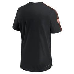 Nike Cincinnati Bengals 2024 Sideline Coach UV Performance T-Shirt Black