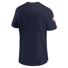 Nike Denver Broncos 2024 Sideline Coach UV Performance T-Shirt Navy