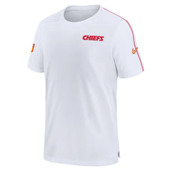 Nike Kansas City Chiefs 2024 Sideline Coach UV Performance T-Shirt White