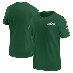 Nike New York Jets 2024 Sideline Coach UV Performance T-Shirt Green
