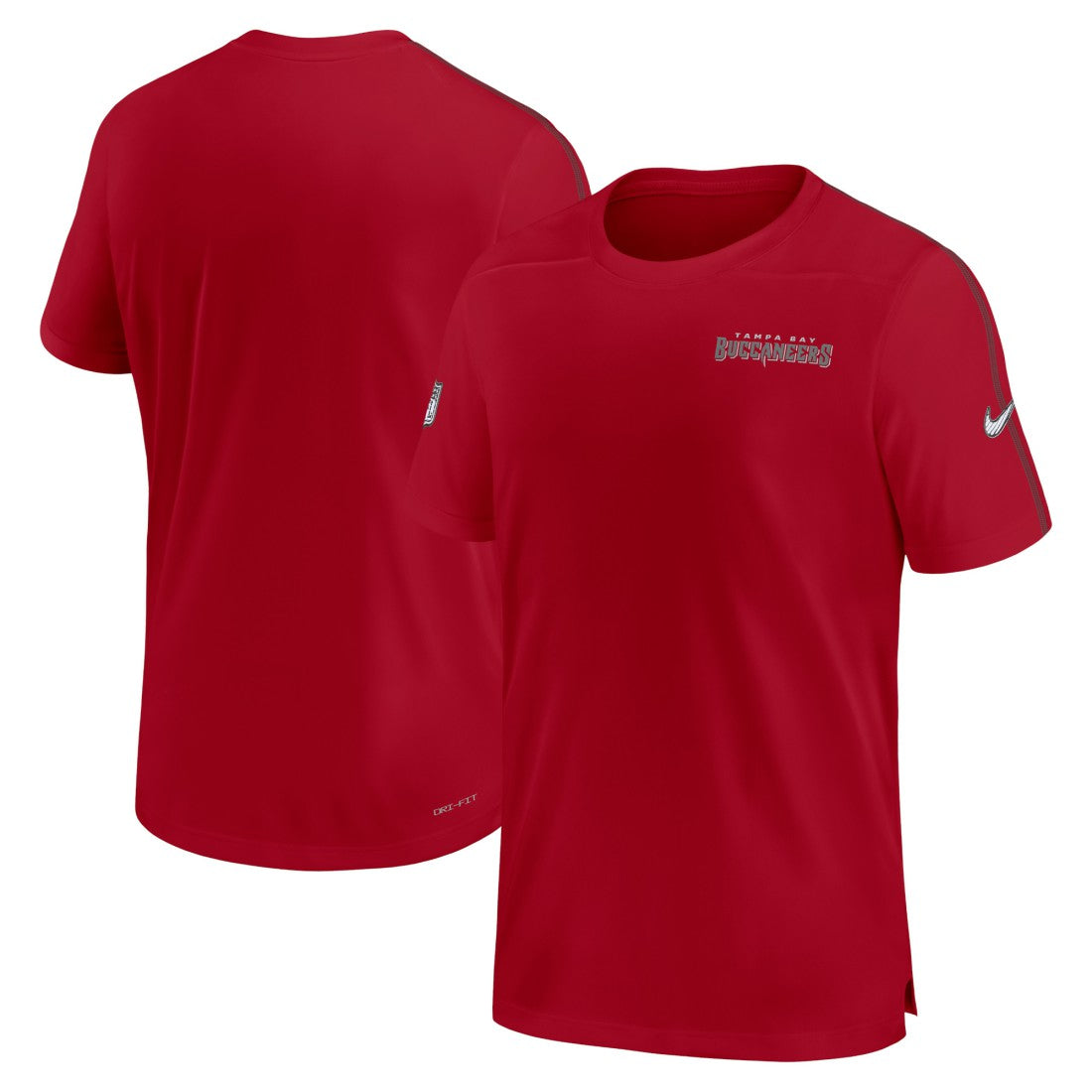 Nike Tampa Bay Buccaneers 2024 Sideline Coach UV Performance T-Shirt Red