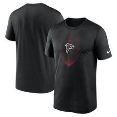 Nike Atlanta Falcons Primetime Legend Icon Performance T-Shirt Black