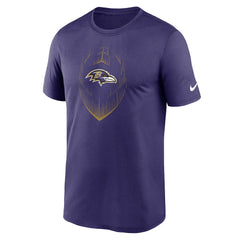 Nike Baltimore Ravens Primetime Legend Icon Performance T-Shirt Purple