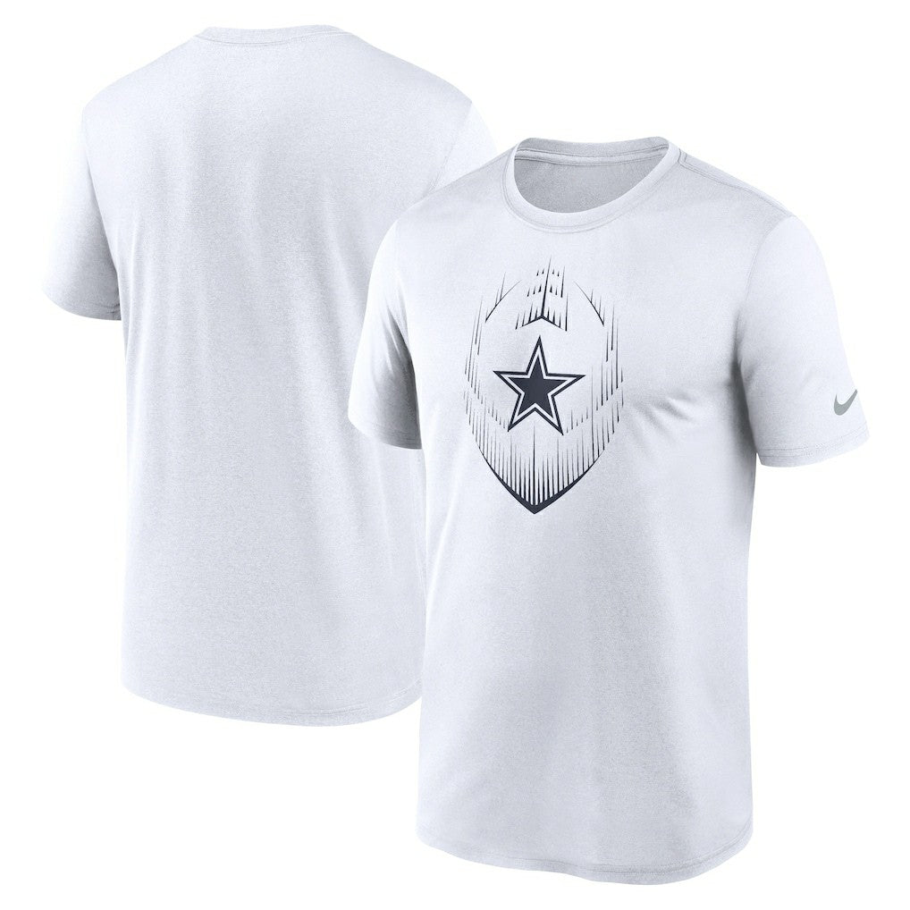 Nike Dallas Cowboys Primetime Legend Icon Performance T-Shirt White
