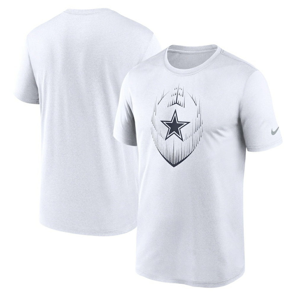 Nike Dallas Cowboys Primetime Legend Icon Performance T-Shirt White