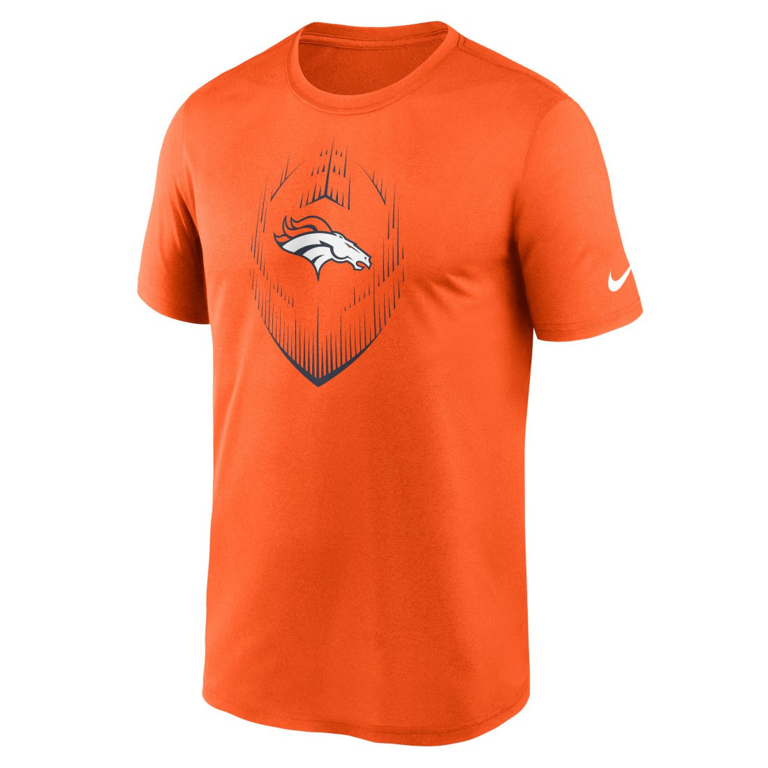 Nike Denver Broncos Primetime Legend Icon Performance T-Shirt Orange