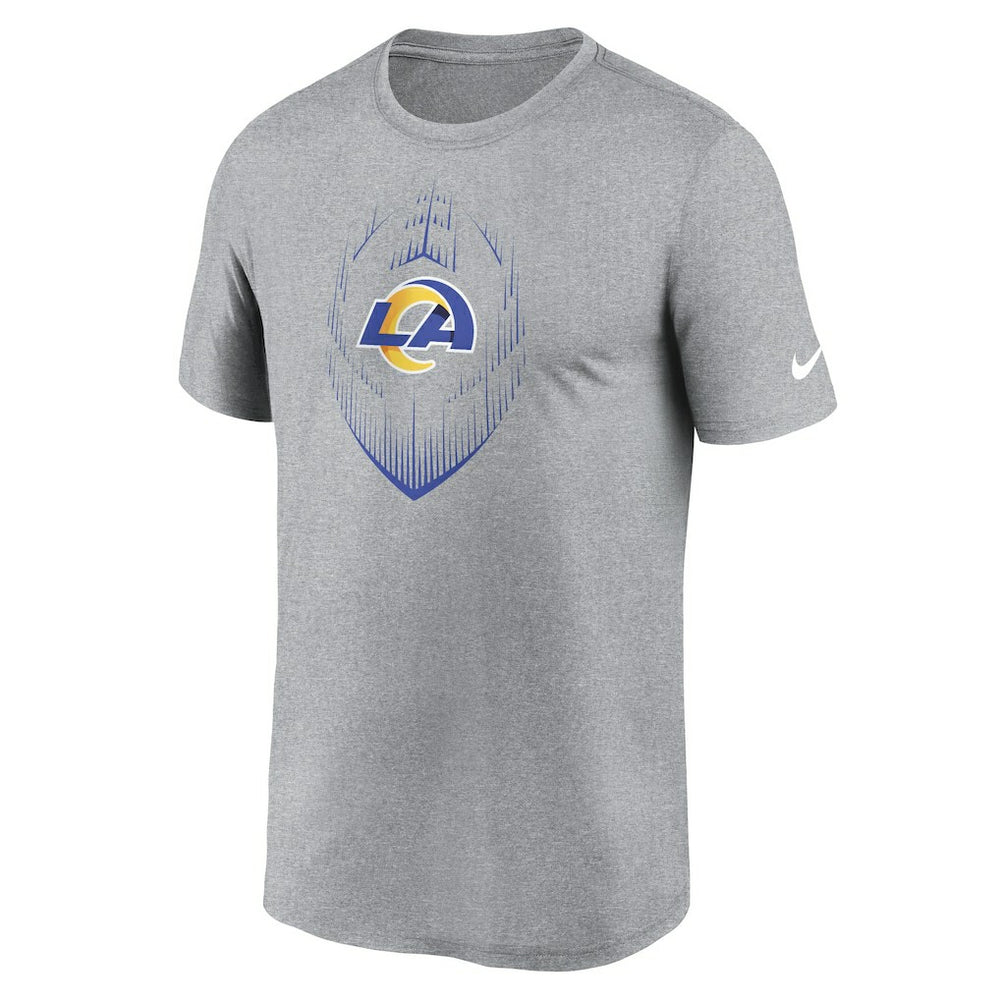 Nike Los Angeles Rams Primetime Legend Icon Performance T-Shirt Heather Gray