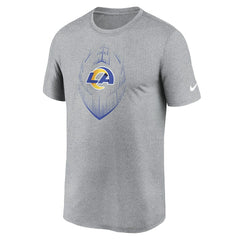 Nike Los Angeles Rams Primetime Legend Icon Performance T-Shirt Heather Gray