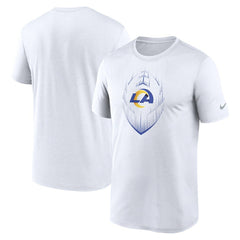 Nike Los Angeles Rams Primetime Legend Icon Performance T-Shirt White