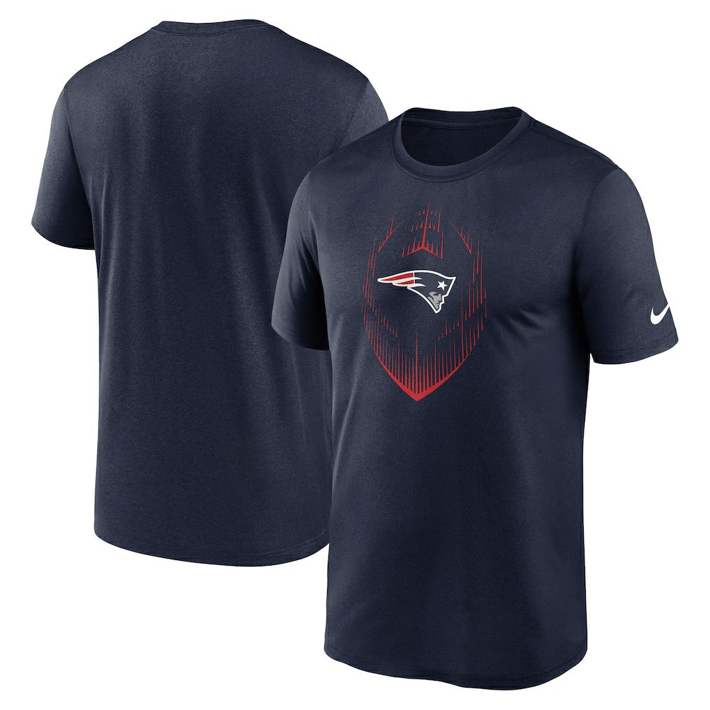 Nike New England Patriots Primetime Legend Icon Performance T-Shirt Navy