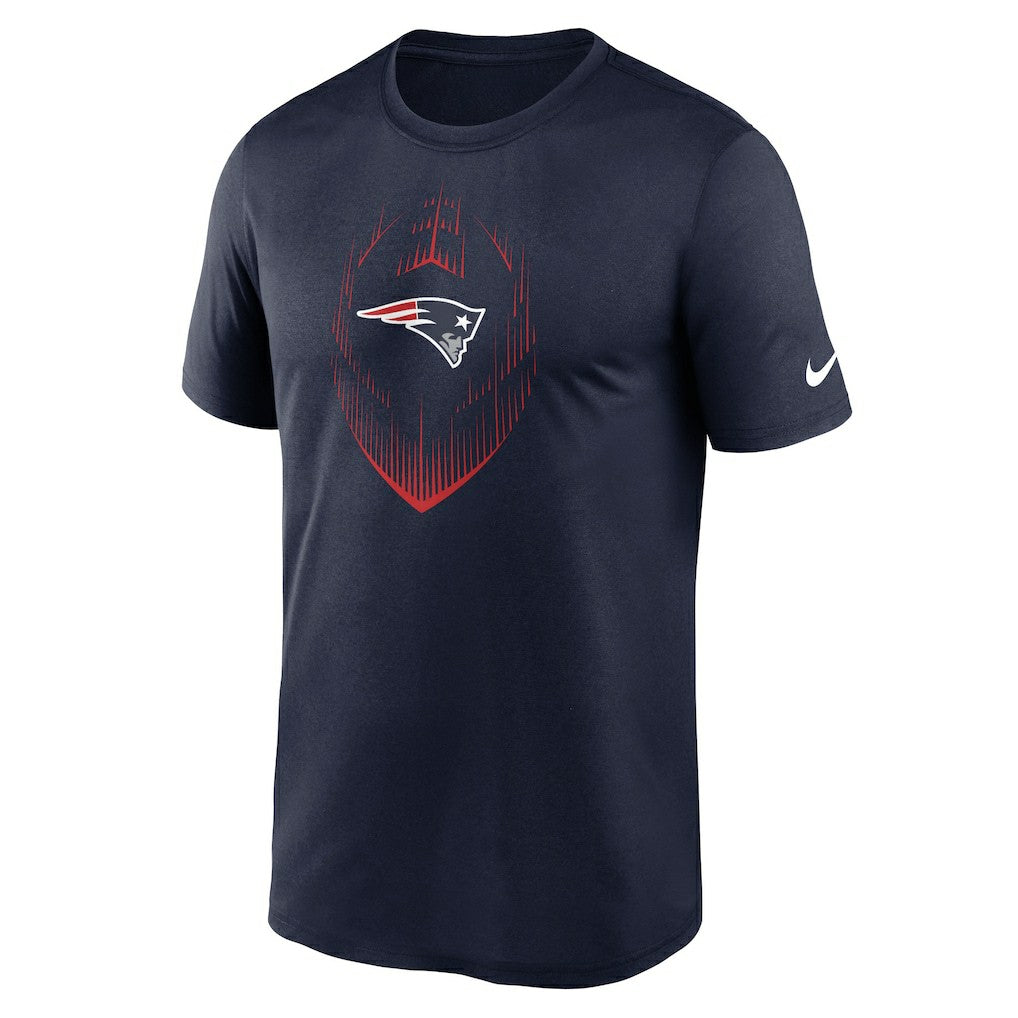 Nike New England Patriots Primetime Legend Icon Performance T-Shirt Navy