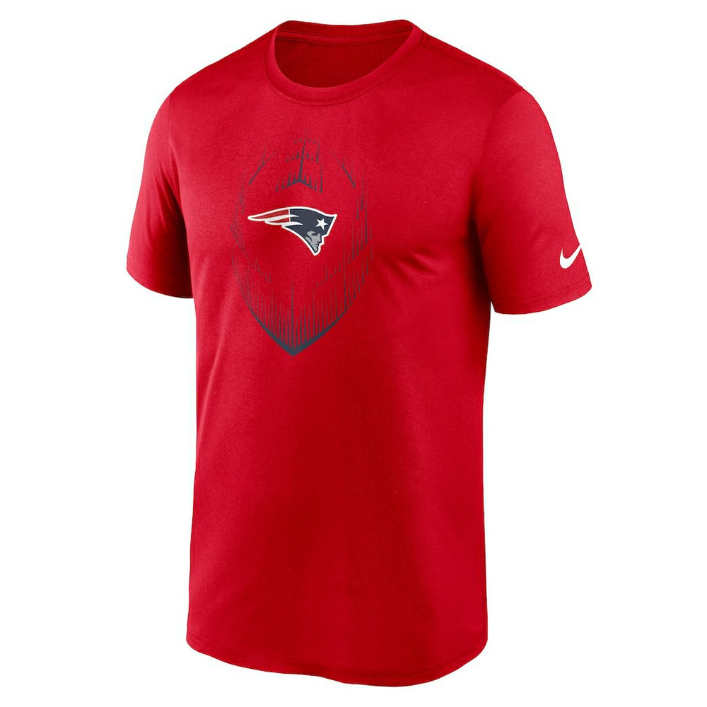 Nike New England Patriots Primetime Legend Icon Performance T-Shirt Red