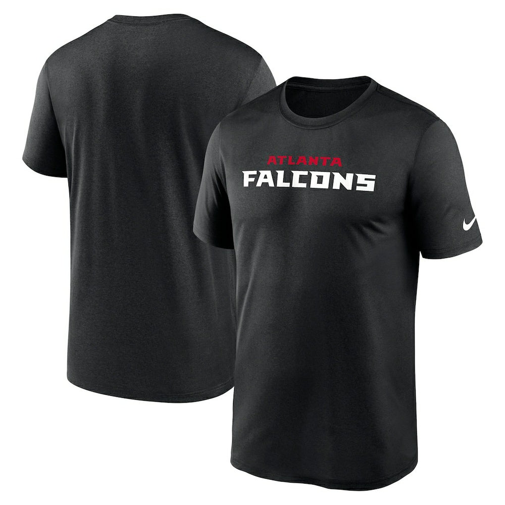 Nike Atlanta Falcons Primetime Legend Wordmark Performance T-Shirt Black