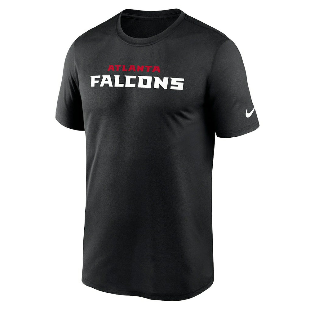 Nike Atlanta Falcons Primetime Legend Wordmark Performance T-Shirt Black