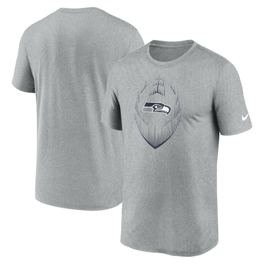 Nike Seattle Seahawks Primetime Legend Icon Performance T-Shirt Heather Gray