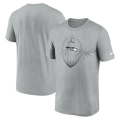 Nike Seattle Seahawks Primetime Legend Icon Performance T-Shirt Heather Gray