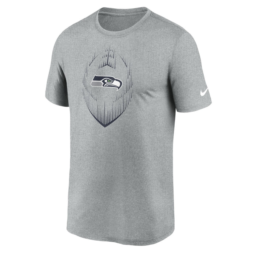 Nike Seattle Seahawks Primetime Legend Icon Performance T-Shirt Heather Gray