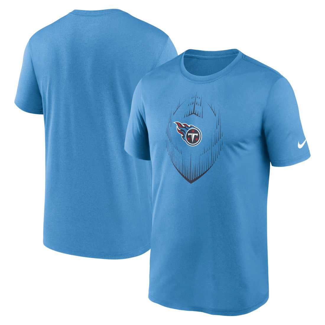 Nike Tennessee Titans Primetime Legend Icon Performance T-Shirt Light Blue