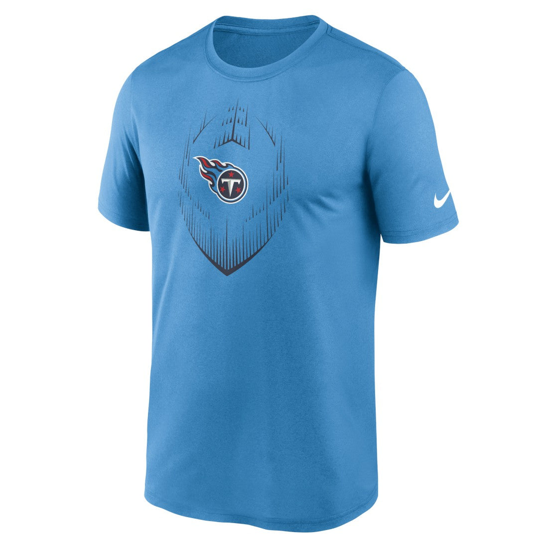 Nike Tennessee Titans Primetime Legend Icon Performance T-Shirt Light Blue