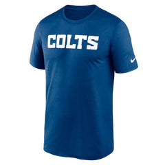 Nike Indianapolis Colts Primetime Legend Wordmark Performance T-Shirt Royal