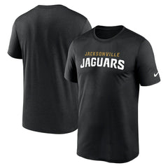 Nike Jacksonville Jaguars Primetime Legend Wordmark Performance T-Shirt Black