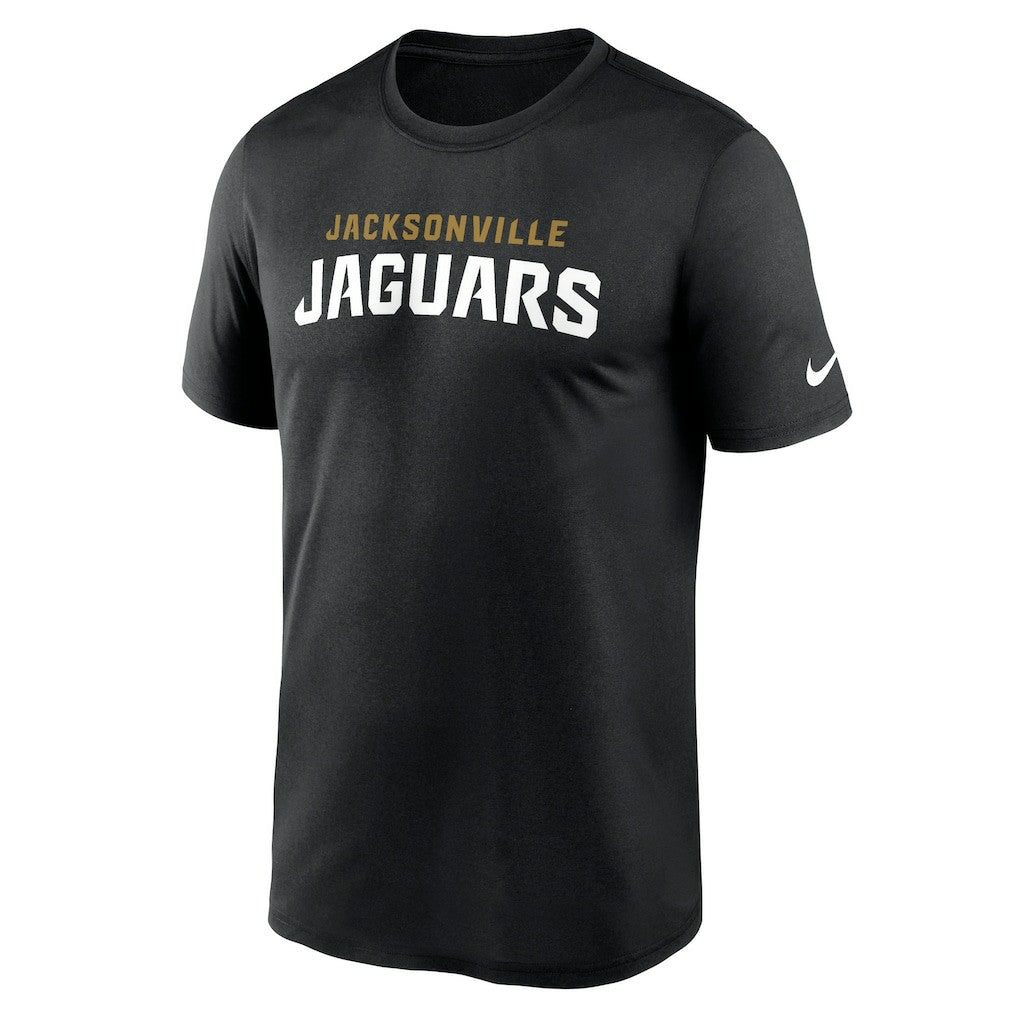 Nike Jacksonville Jaguars Primetime Legend Wordmark Performance T-Shirt Black