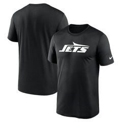 Nike New York Jets Primetime Legend Wordmark Performance T-Shirt Black