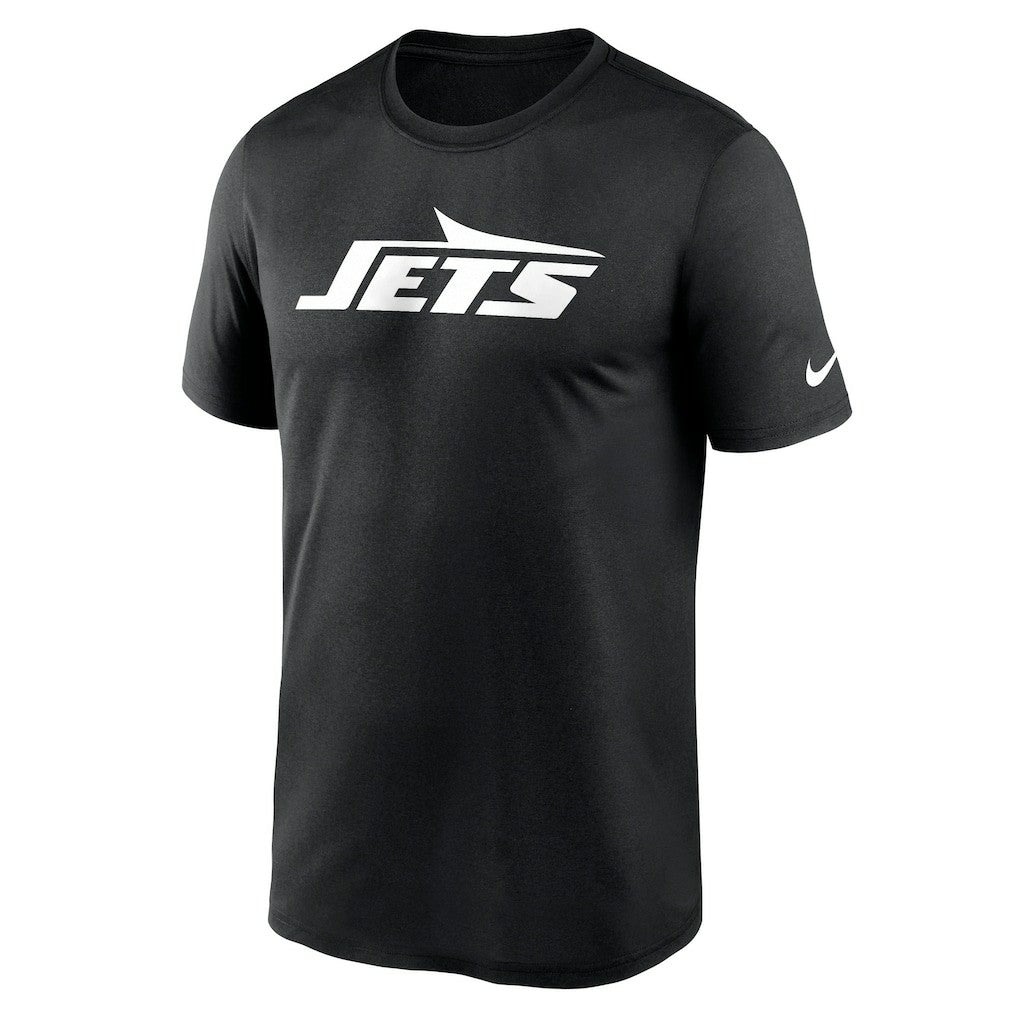 Nike New York Jets Primetime Legend Wordmark Performance T-Shirt Black