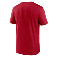 Nike Tampa Bay Buccaneers Primetime Legend Wordmark Performance T-Shirt Red