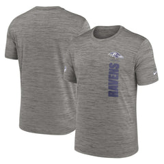 Nike Baltimore Ravens Sideline Velocity Dri-FIT T-Shirt Gray