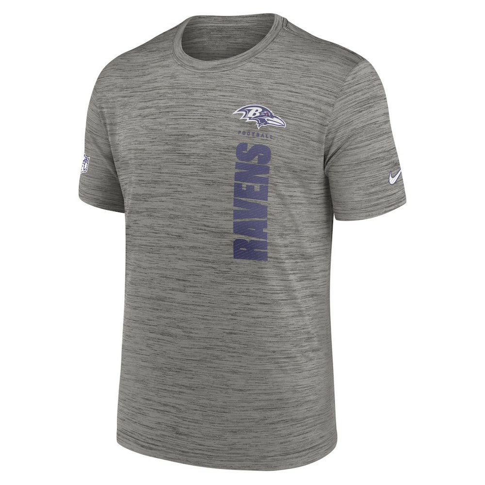 Nike Baltimore Ravens Sideline Velocity Dri-FIT T-Shirt Gray