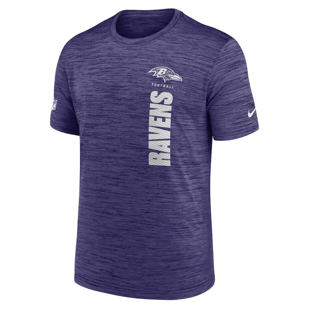 Nike Baltimore Ravens Sideline Velocity Dri-FIT T-Shirt Purple