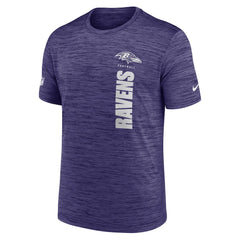 Nike Baltimore Ravens Sideline Velocity Dri-FIT T-Shirt Purple
