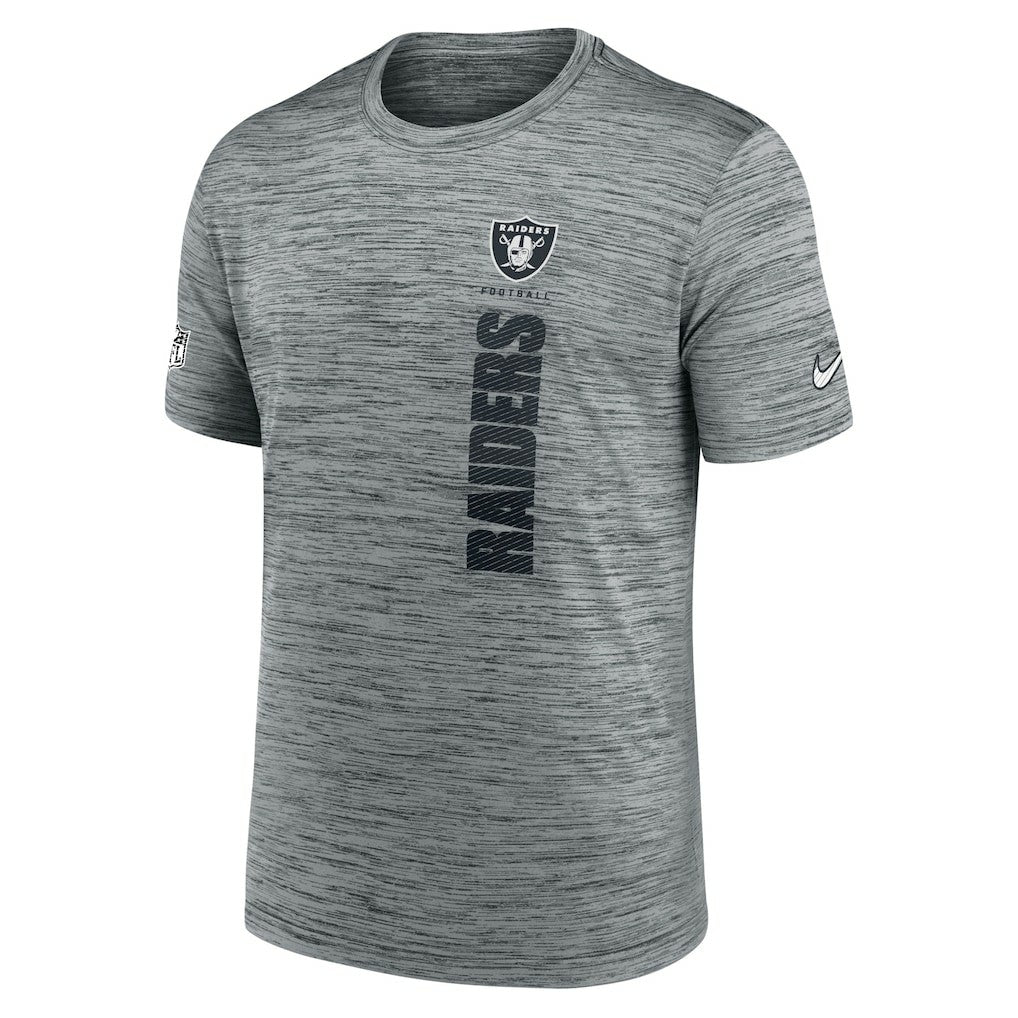 Nike Las Vegas Raiders Sideline Velocity Dri-FIT T-Shirt Gray