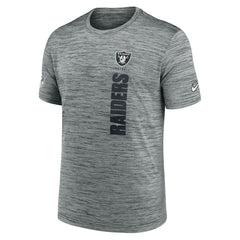 Nike Las Vegas Raiders Sideline Velocity Dri-FIT T-Shirt Gray