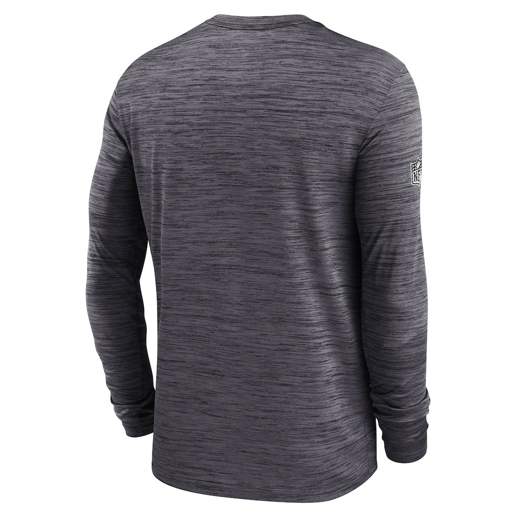 Nike Las Vegas Raiders Sideline Velocity Dri-FIT Long Sleeve T-Shirt Black