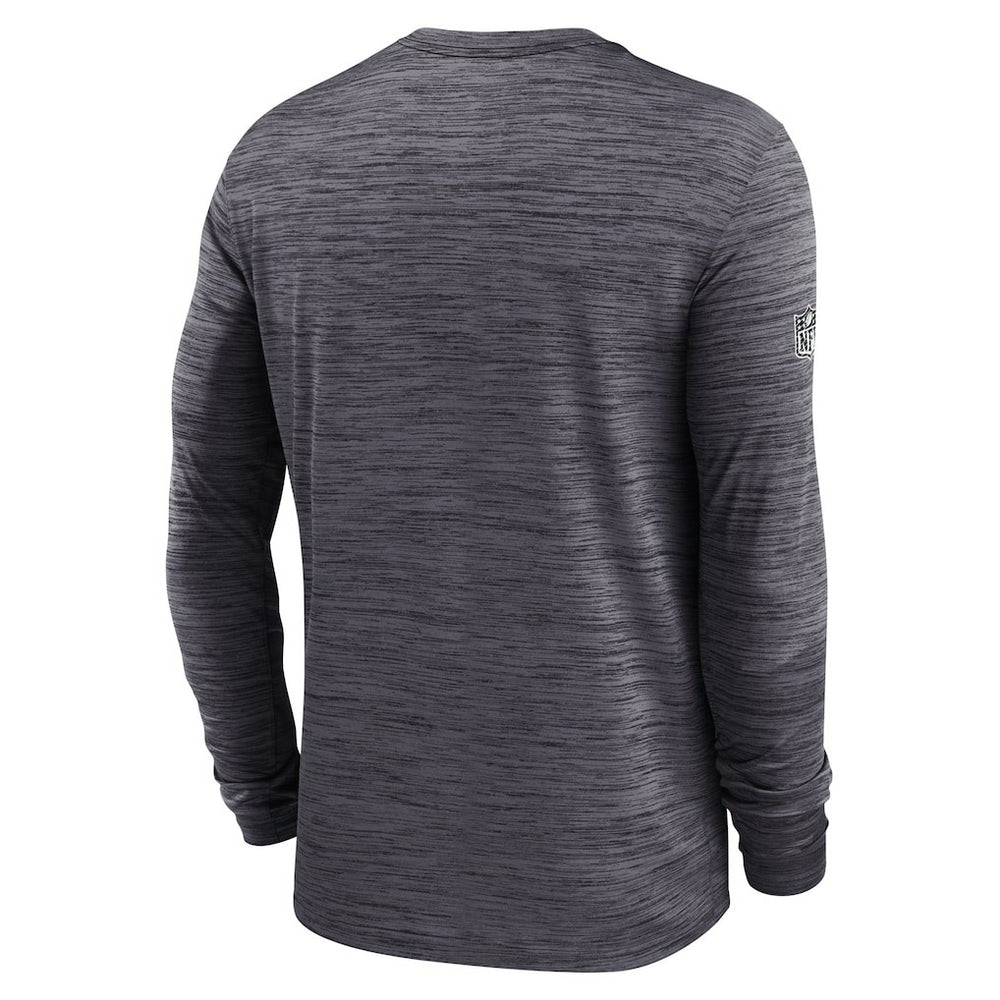Nike Las Vegas Raiders Sideline Velocity Dri-FIT Long Sleeve T-Shirt Black