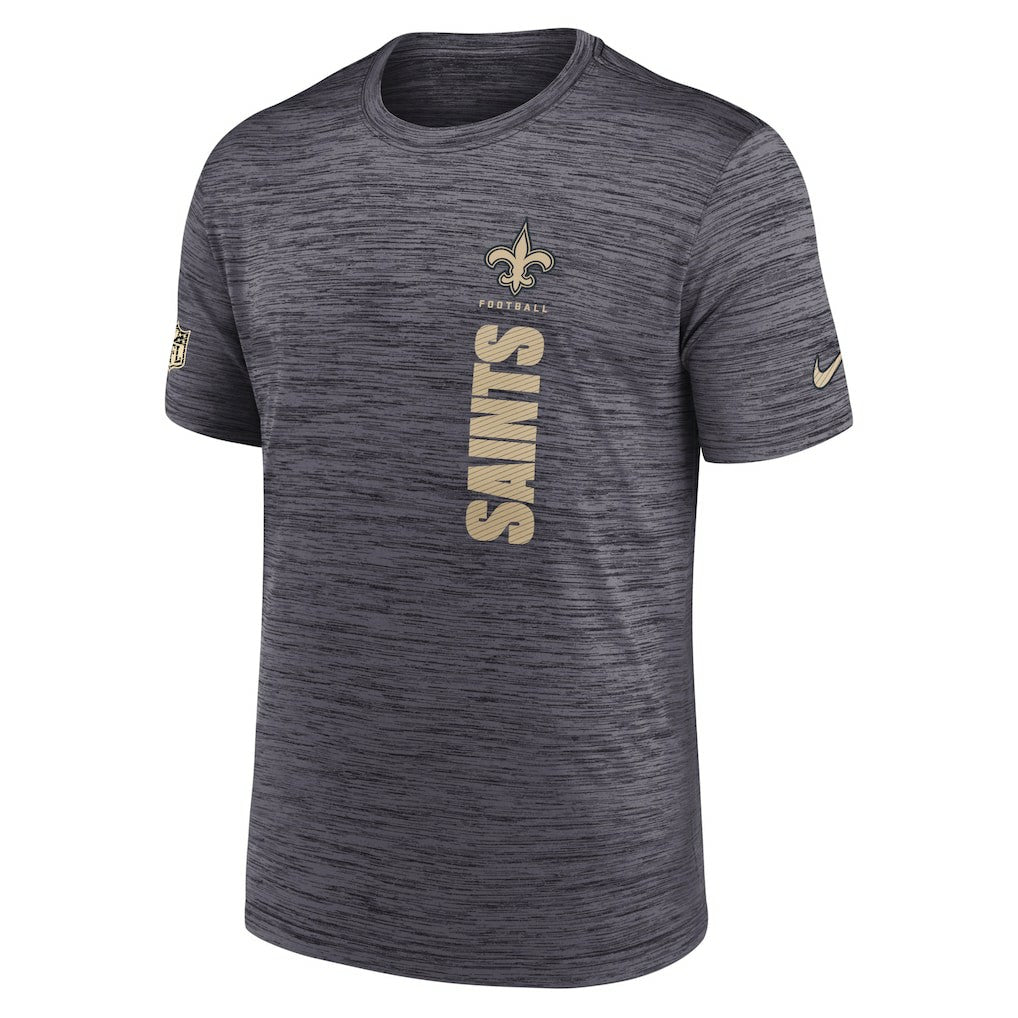 Nike New Orleans Saints Sideline Velocity Dri-FIT T-Shirt Black