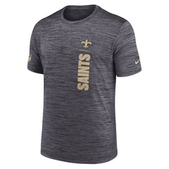 Nike New Orleans Saints Sideline Velocity Dri-FIT T-Shirt Black