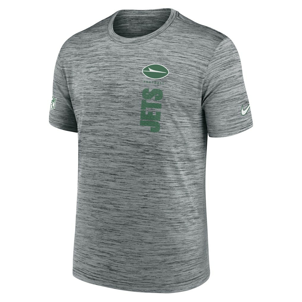 Nike New York Jets Sideline Velocity Dri-FIT T-Shirt Gray